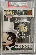 Alice Cooper Signed Funko Pop! #68 PSA/DNA COA Autographed School’s Out Insc.