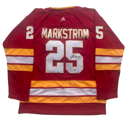 Jacob Markstrom Signed Jersey PSA/DNA Autographed Calgary Flames