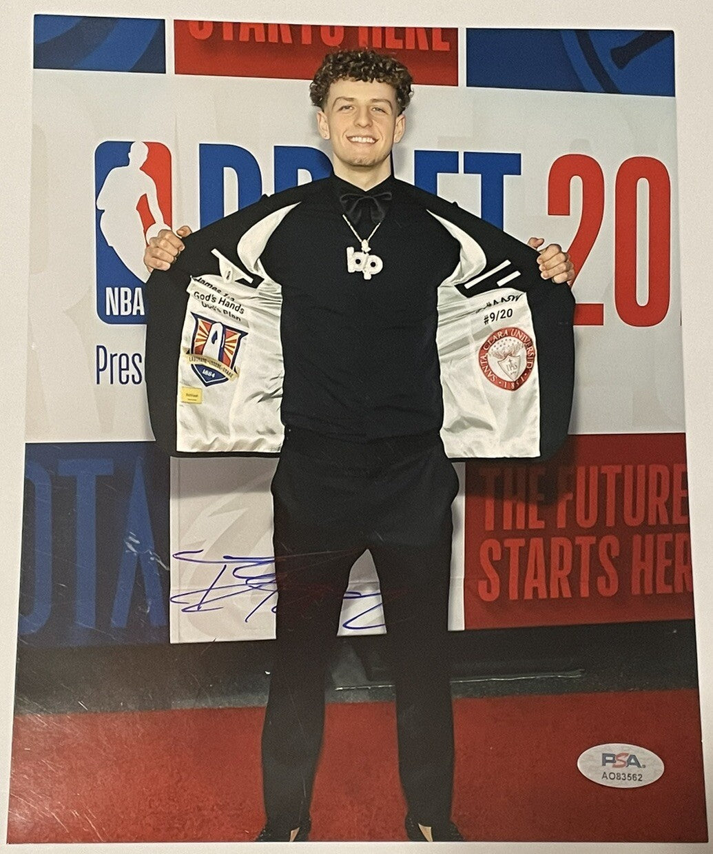 Brandin Podziemski 8x10 Photo PSA/DNA Autographed Golden State Warriors