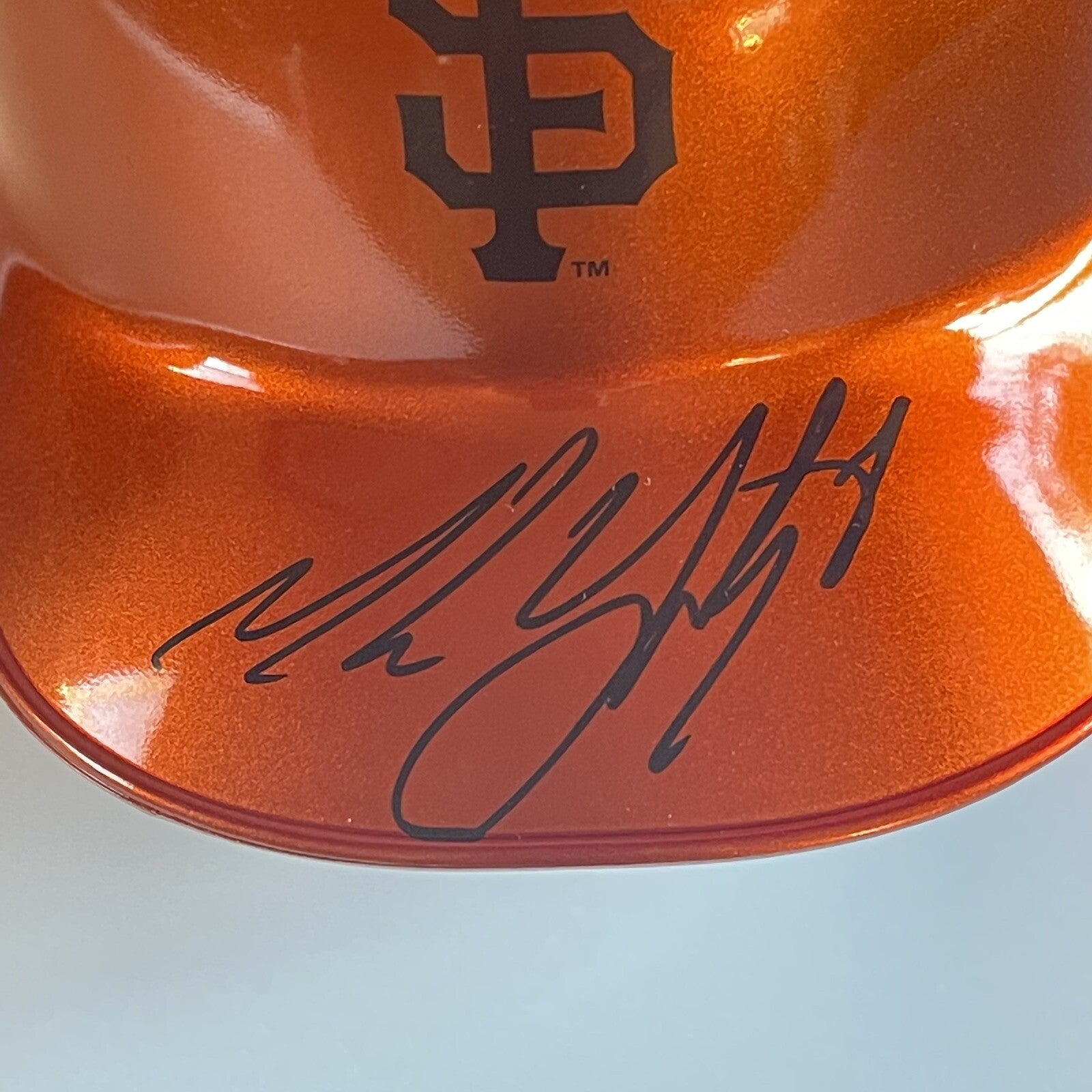Mike Yastrzemski Signed Mini Batting Helmet PSA/DNA Autographed SF Giants Yaz