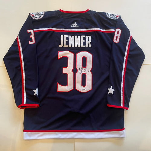 Boone Jenner Signed Columbus Blue Jackets Jersey JSA COA Autographed
