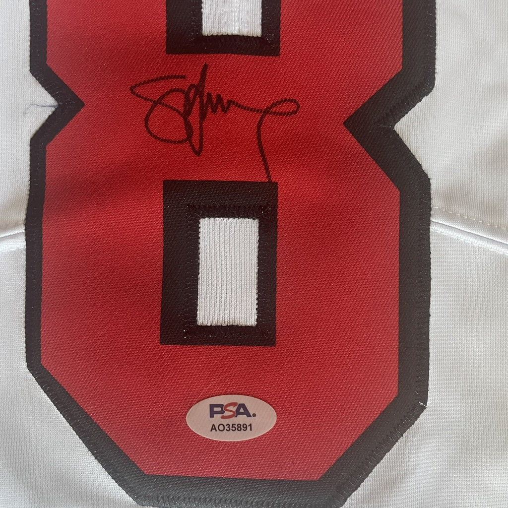 Steve Young Signed Jersey PSA/DNA COA San Francisco 49ers Autographed MVP SB