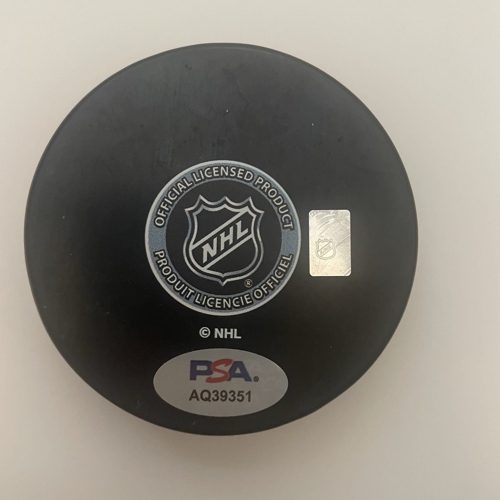 Mathew Barzal Signed New York Islanders Logo Puck PSA/DNA Autographed