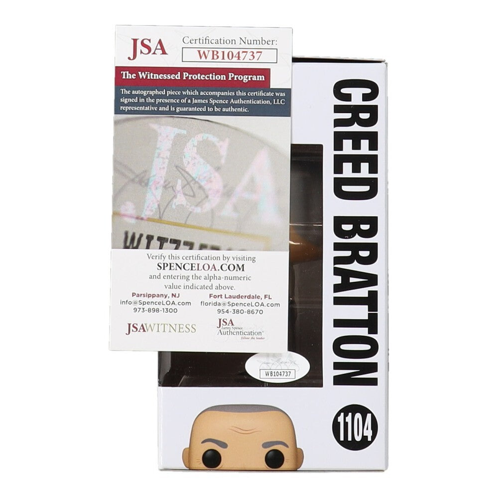 Creed Bratton Signed Funko Pop! 1104 JSA Witnessed COA Autographed The Office