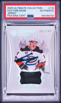 Leo Carlsson Signed 2023 UD Ultimate Collection PSA Patch Auto Rookie RPA #110