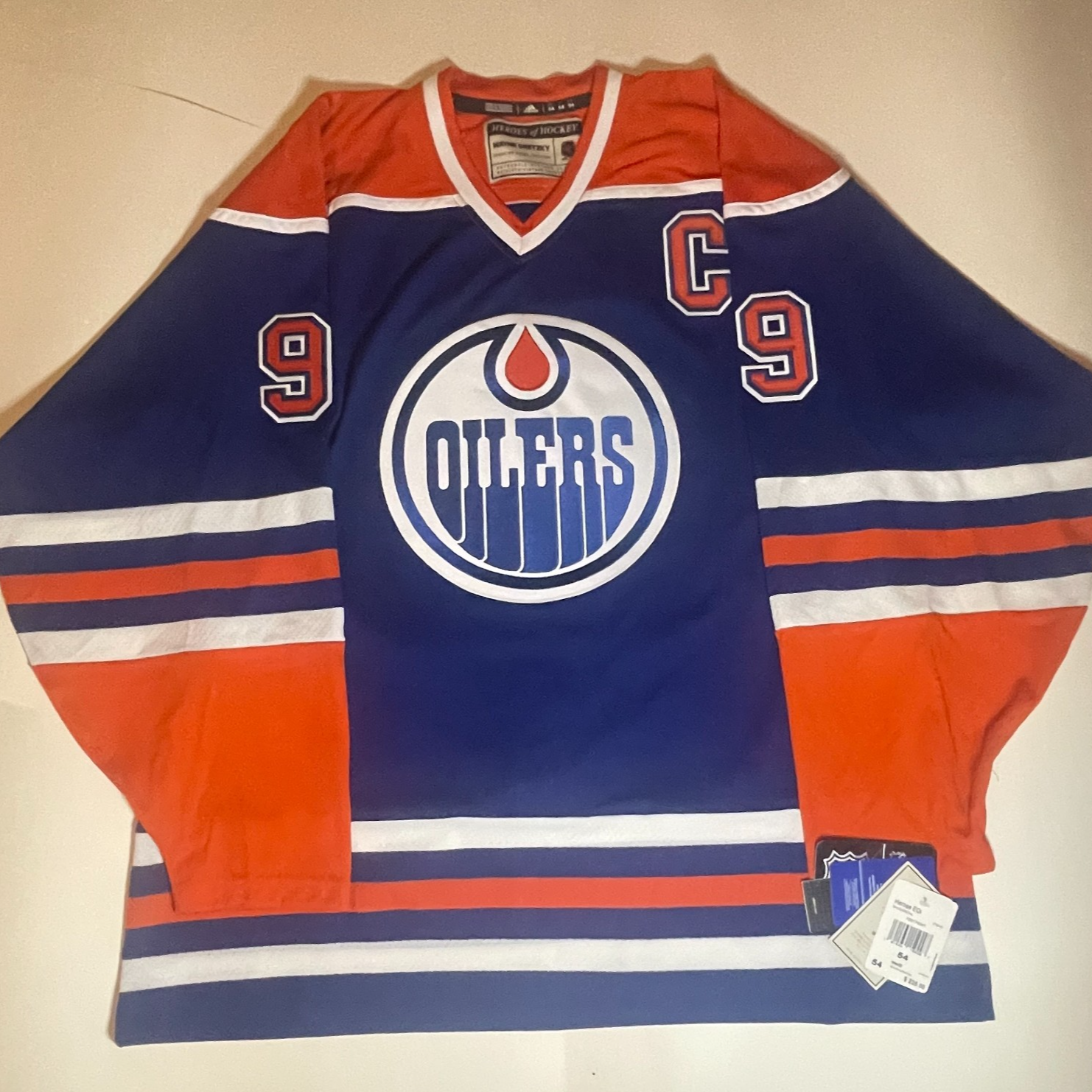 Wayne Gretzky Signed Authentic Adidas Jersey PSA/DNA Autographed Edmonton Oilers