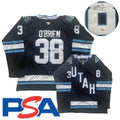 Liam O'Brien Signed Jersey PSA/DNA Autographed Utah Hockey Club Mammoth