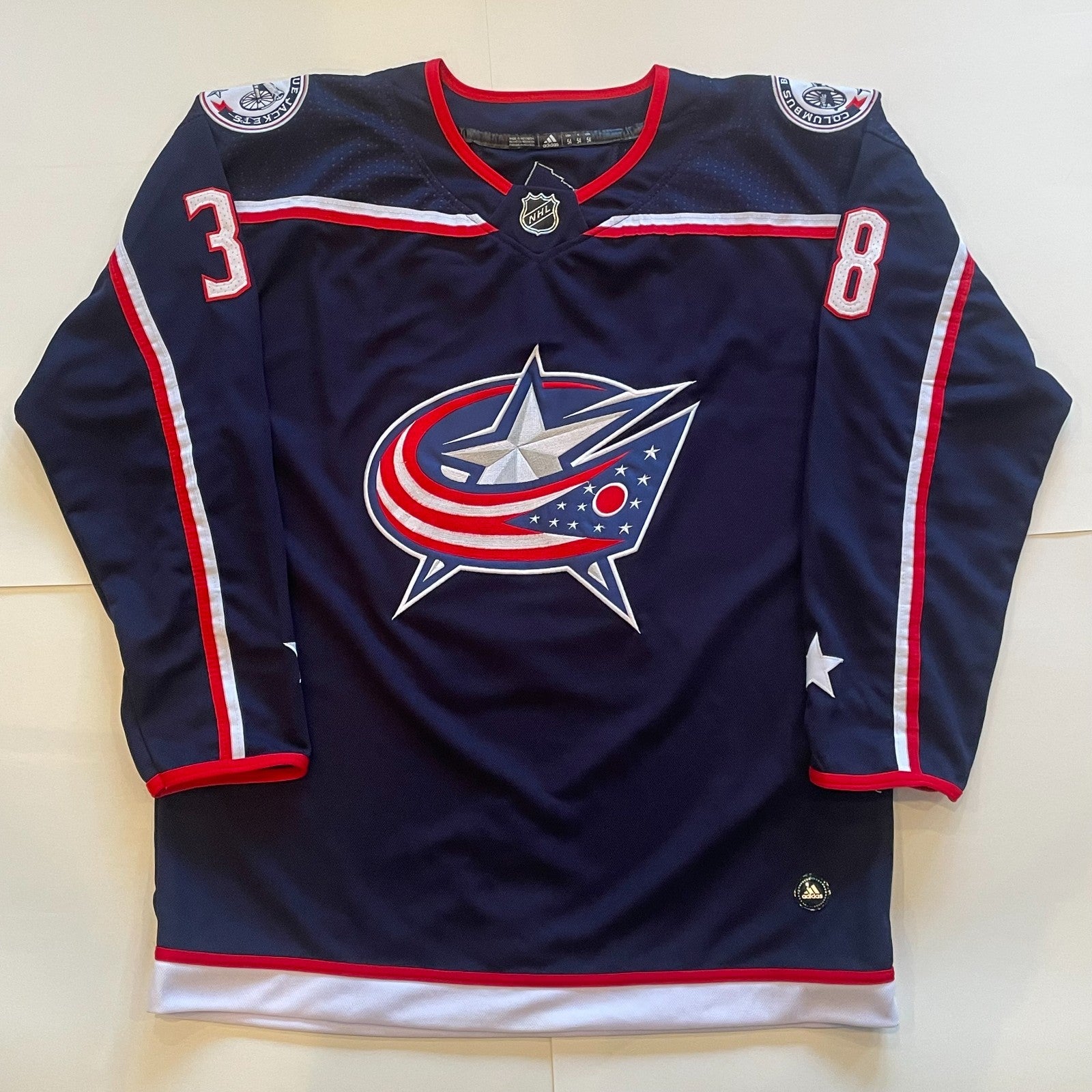 Boone Jenner Signed Columbus Blue Jackets Jersey JSA COA Autographed