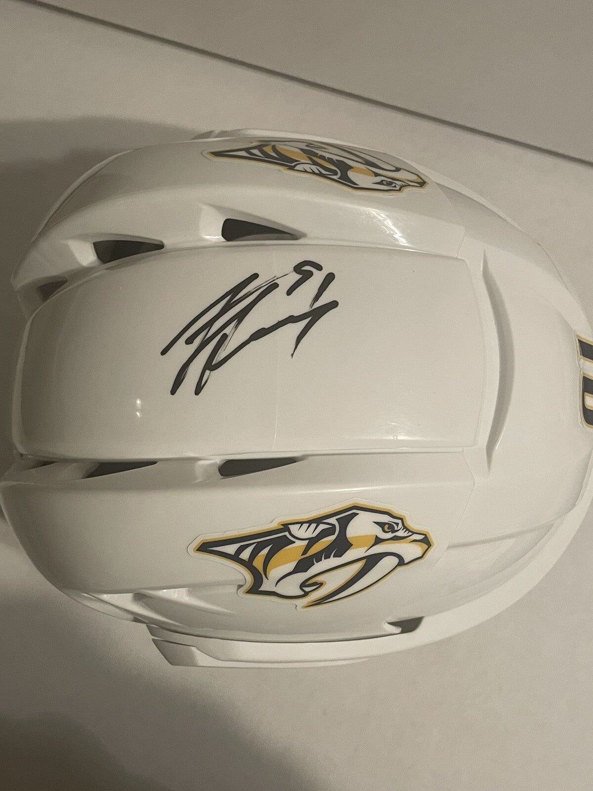 Steven Stamkos Signed FS Helmet PSA/DNA Autographed Nashville Predators