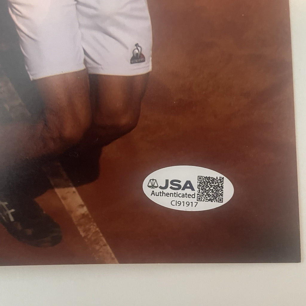 Matteo Arnaldi Signed 8x10 Photo JSA Autographed Tennis