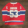 Noah Dobson Signed Jersey PSA/DNA Autographed Montreal Canadiens