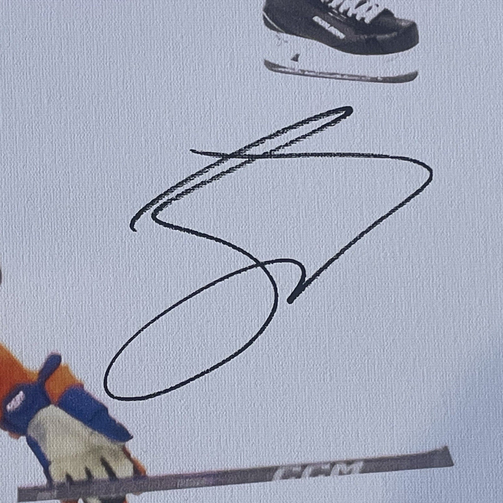 Jack Eichel Signed 16x20 Canvas JSA COA Vegas Golden Knights Autographed
