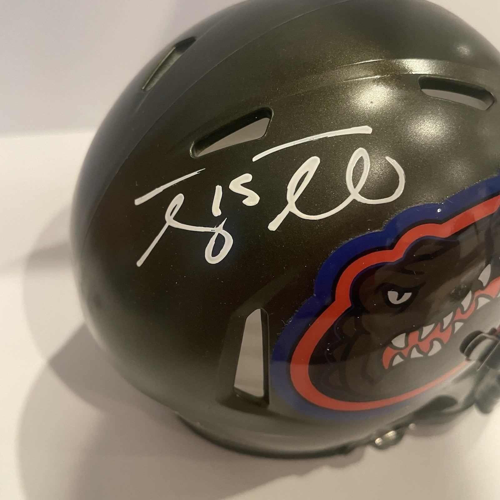 Tim Tebow Signed Florida Gators Swamp Mini Helmet JSA COA Autographed