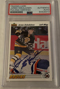 Jarmo Kekalainen Signed 1992 Upper Deck #108 PSA/DNA Autographed