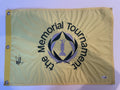 Ludvig Åberg Signed Memorial Tournament Pin Flag JSA Autographed Aberg