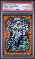 Charles Woodson Signed 2020 Panini Disco Prizm PSA Auto 10 #138