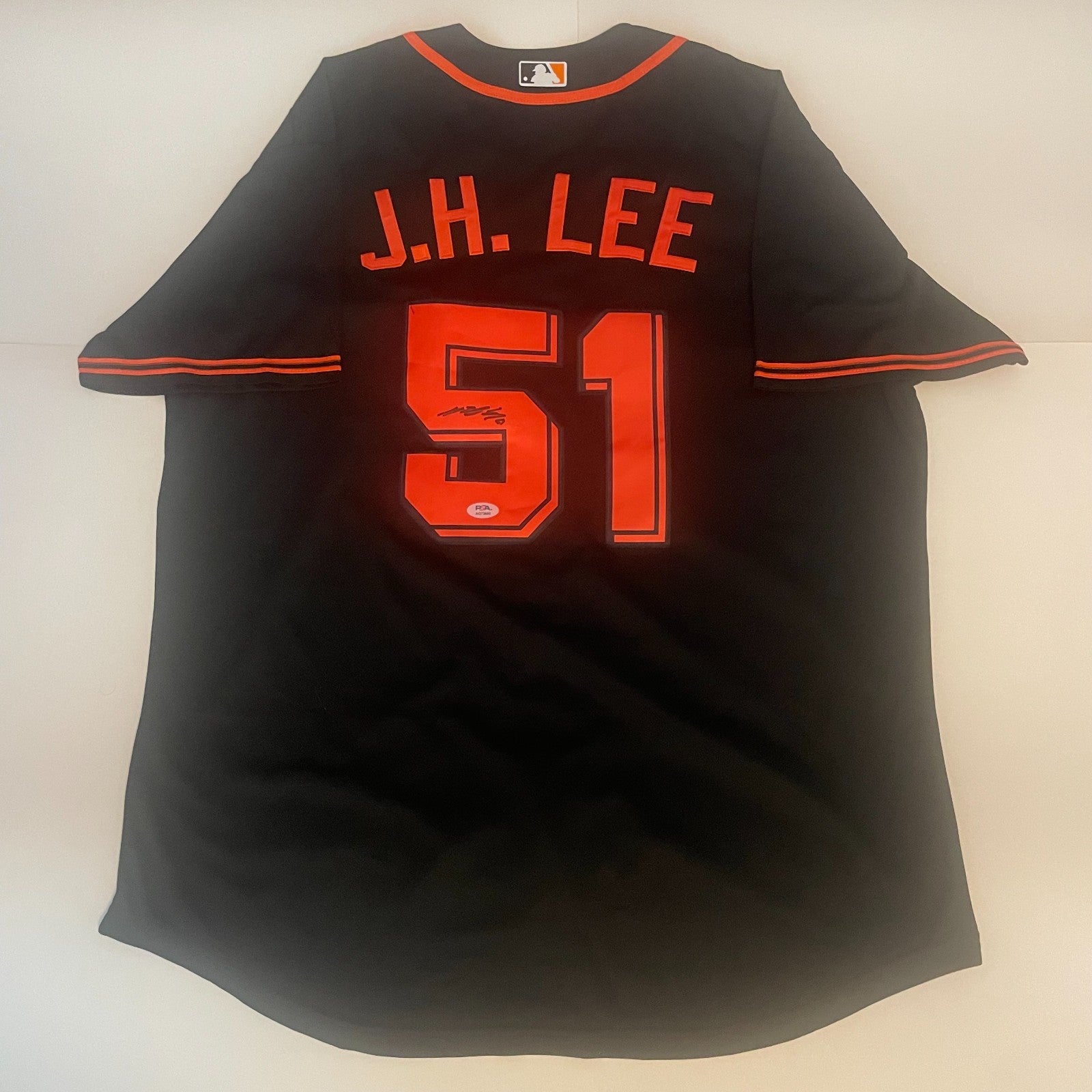 Jung Hoo JH Lee Signed Jersey PSA/DNA San Francisco Giants Autographed SF