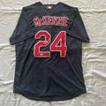 Triston McKenzie Signed Jersey PSA/DNA Autographed Cleveland Guardians Dr Sticks
