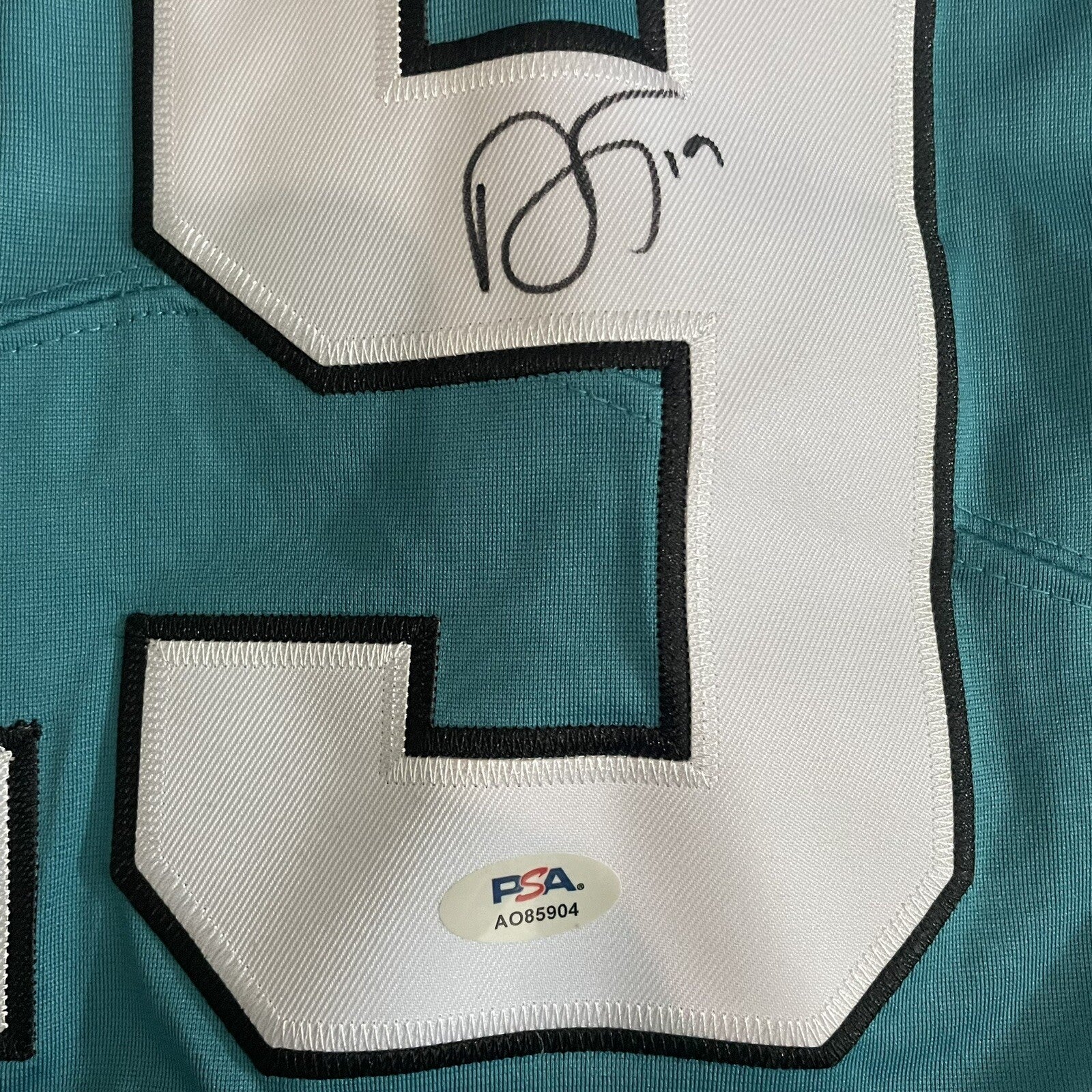 Adam Thielen Signed Carolina Panthers Jersey PSA/DNA Autographed
