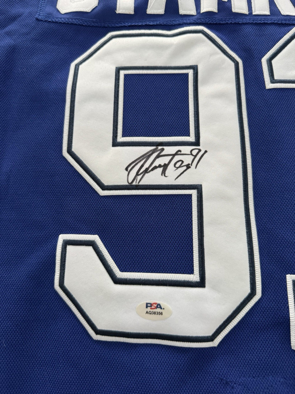 Steven Stamkos Signed Jersey PSA/DNA Autographed Tampa Bay Lightning