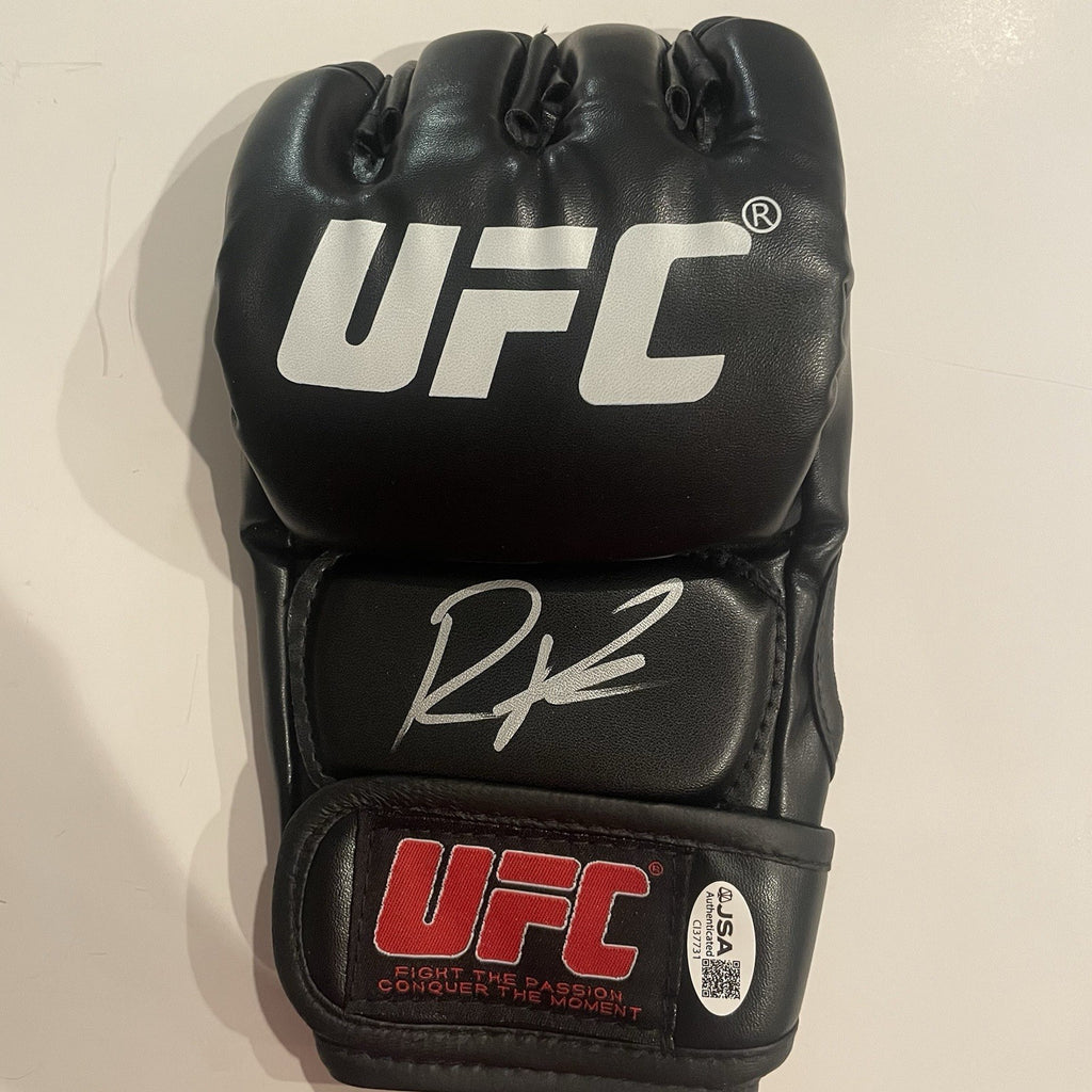 Randy Brown Signed UFC Fight Glove JSA COA Autographed