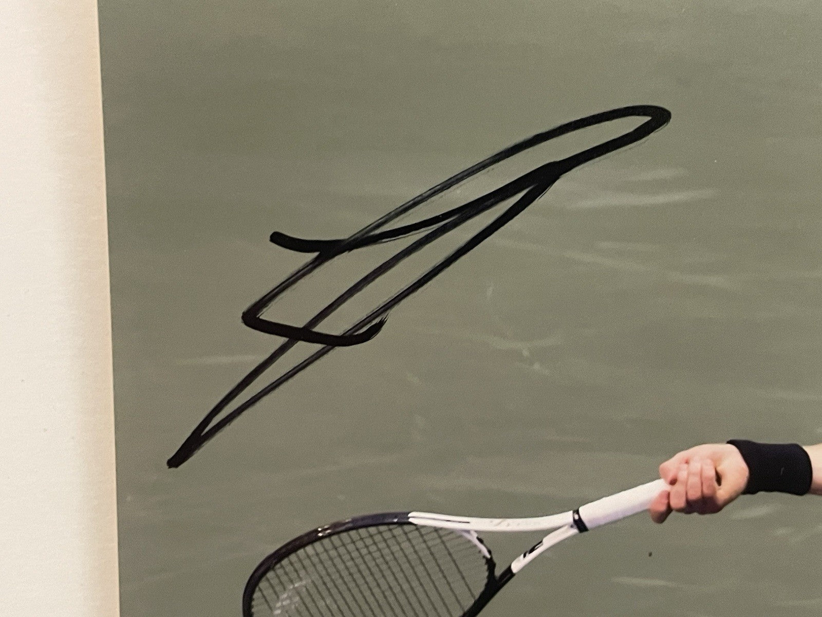 Jannik Sinner Signed 8x10 Photo PSA/DNA Autographed Tennis