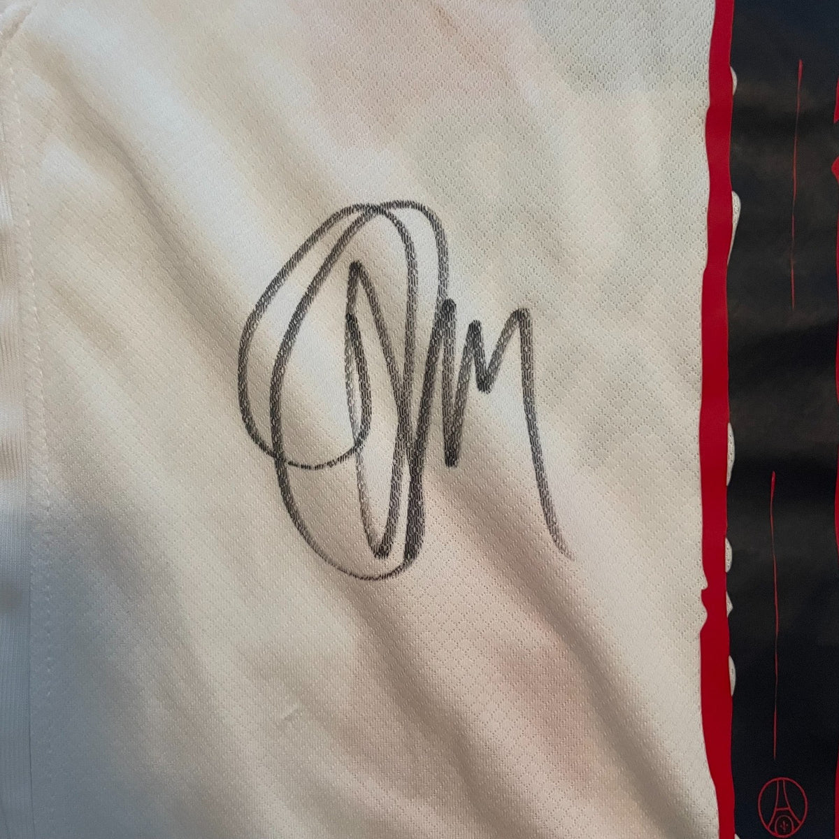 Desire Doue Signed Jersey PSA/DNA COA Autographed France PSG Désiré Doué