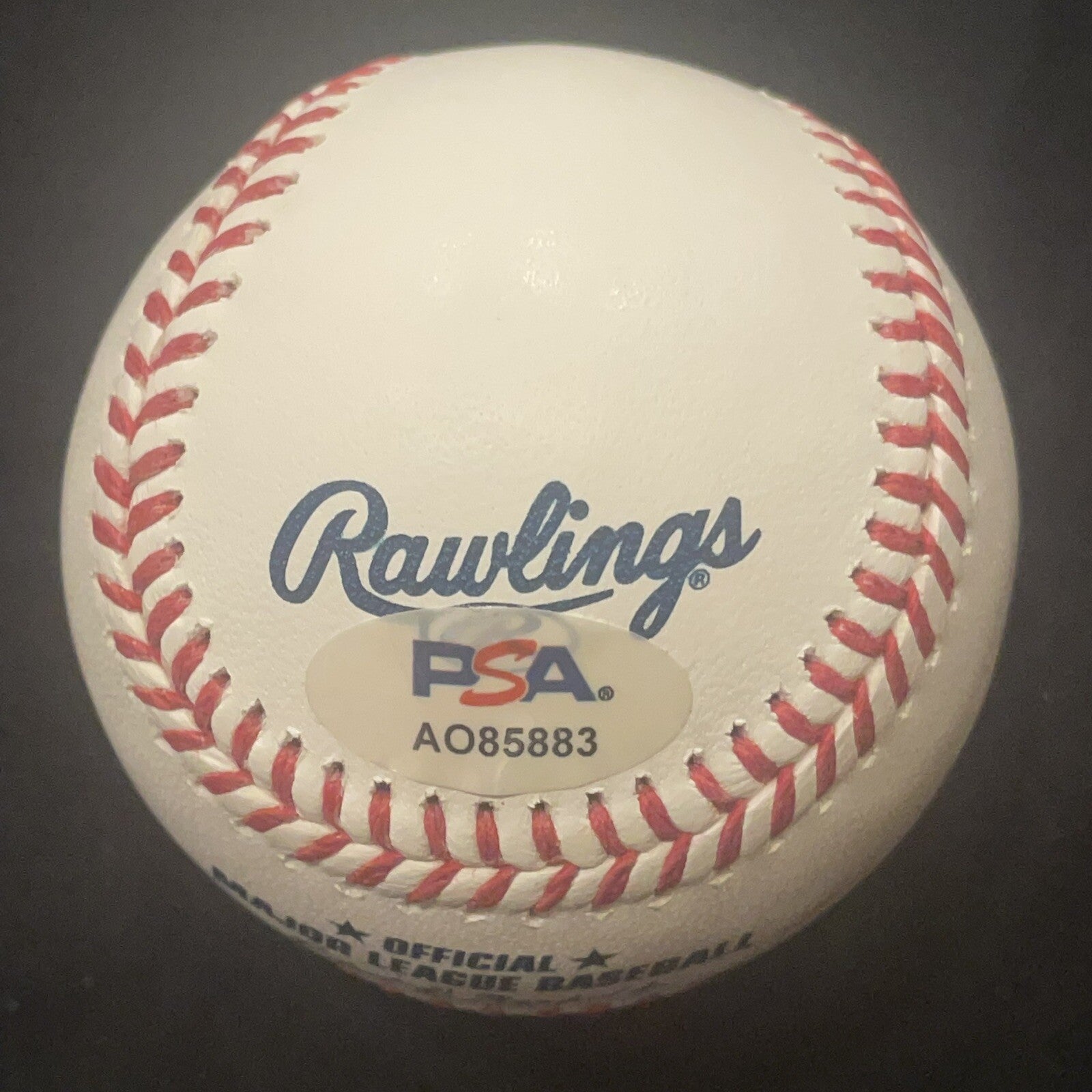 Larry Baer Signed Baseball PSA/DNA Autographed SF Giants 2 Inscriptions