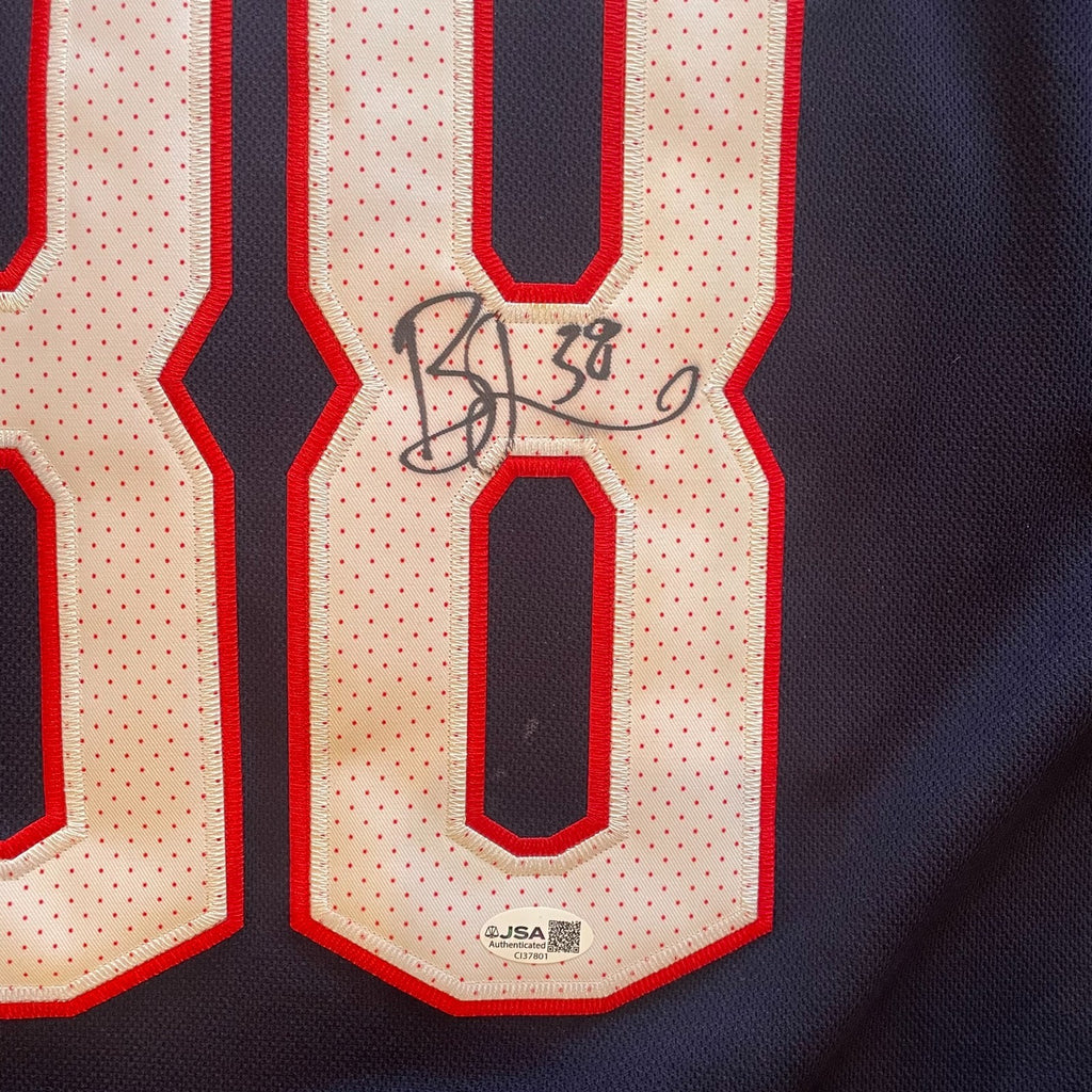 Boone Jenner Signed Columbus Blue Jackets Jersey JSA COA Autographed