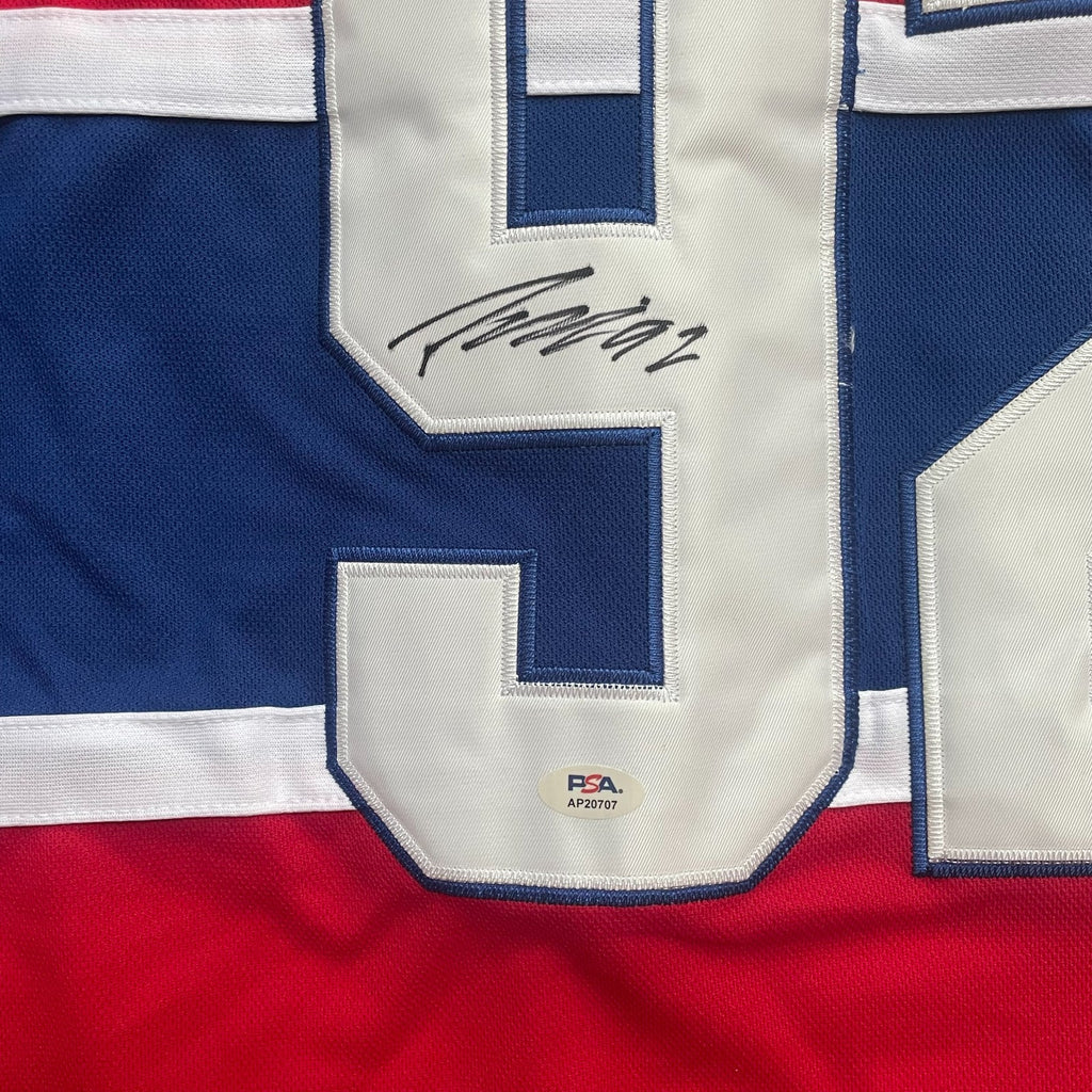 Patrik Laine Signed Jersey PSA/DNA Autographed Montreal Canadiens