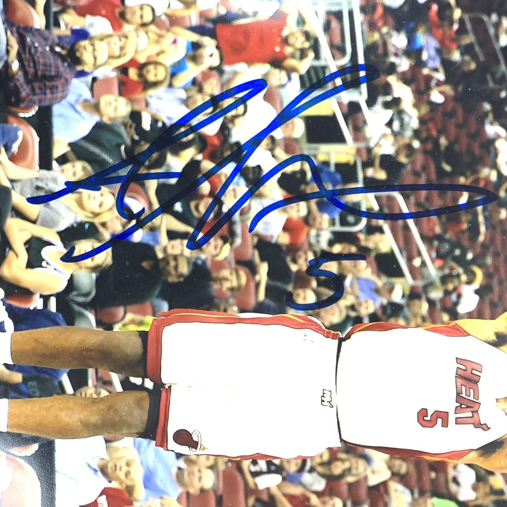 Amar'e Amare Stoudemire Signed 8x10 Photo JSA MIA Heat Autographed Sticker Only