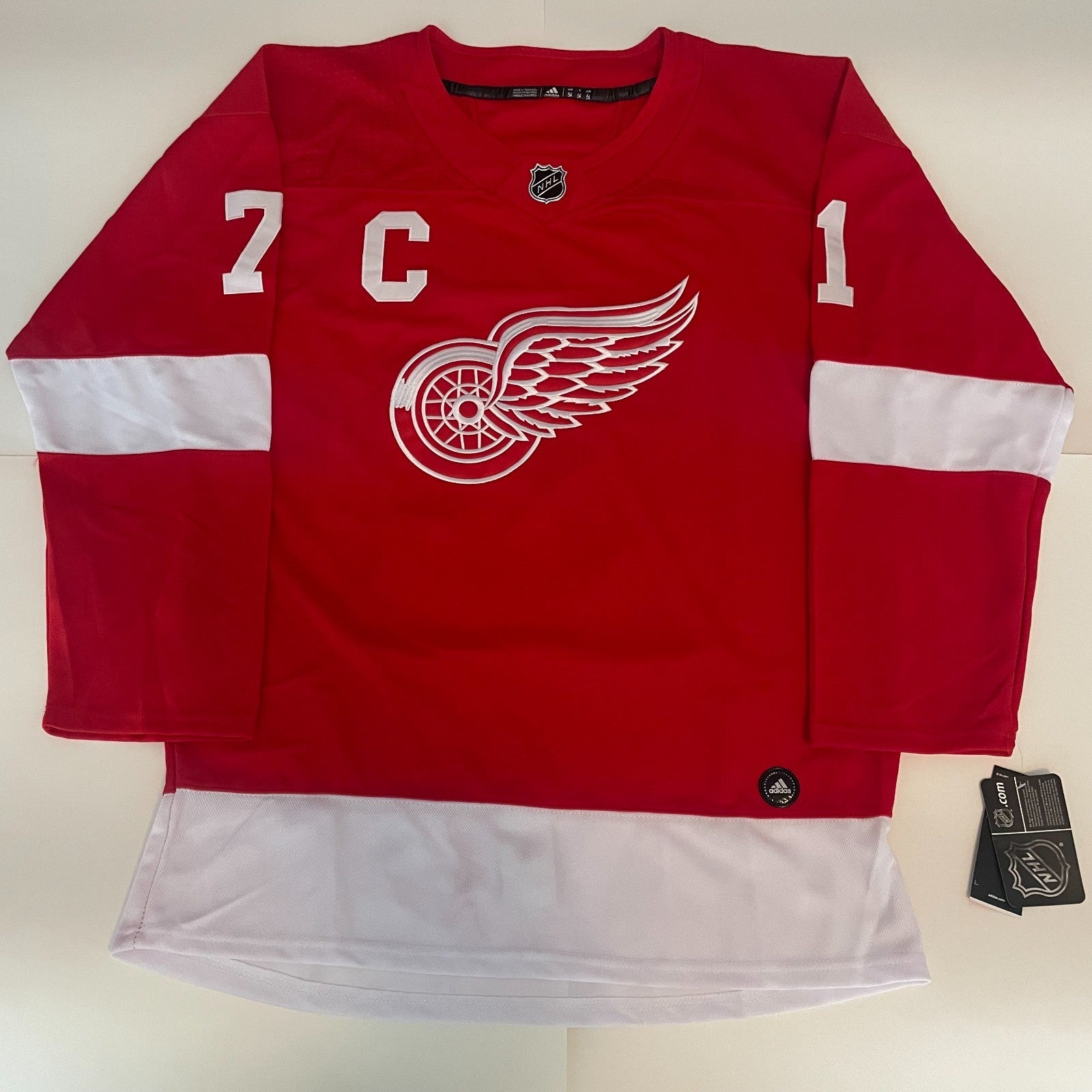 Dylan Larkin Signed Jersey PSA/DNA Autographed Detroit Red Wings