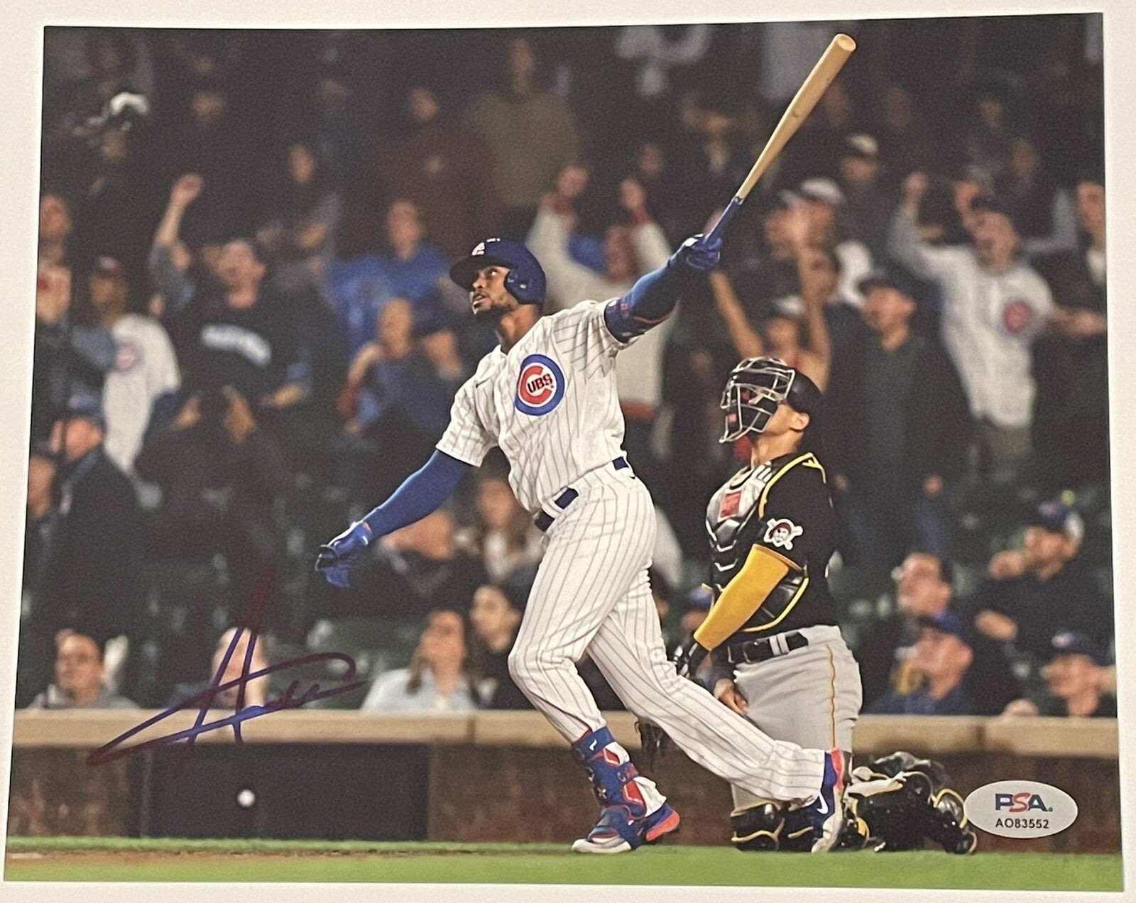 Alexander Canario Signed 8x10 Photo PSA/DNA Autographed Chicago Cubs