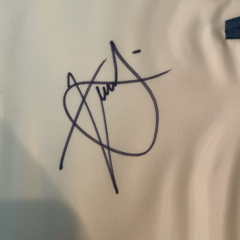 Xander Schauffele Signed Memorial Tournament Pin Flag JSA Autographed