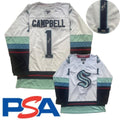 Jessica Campbell Signed Jersey PSA/DNA Autographed Seattle Kraken