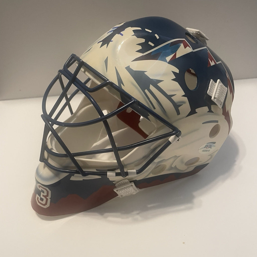 Patrick Roy Signed 1996 EA Mini Goalie Mask PSA/DNA COA Autographed Avalanche