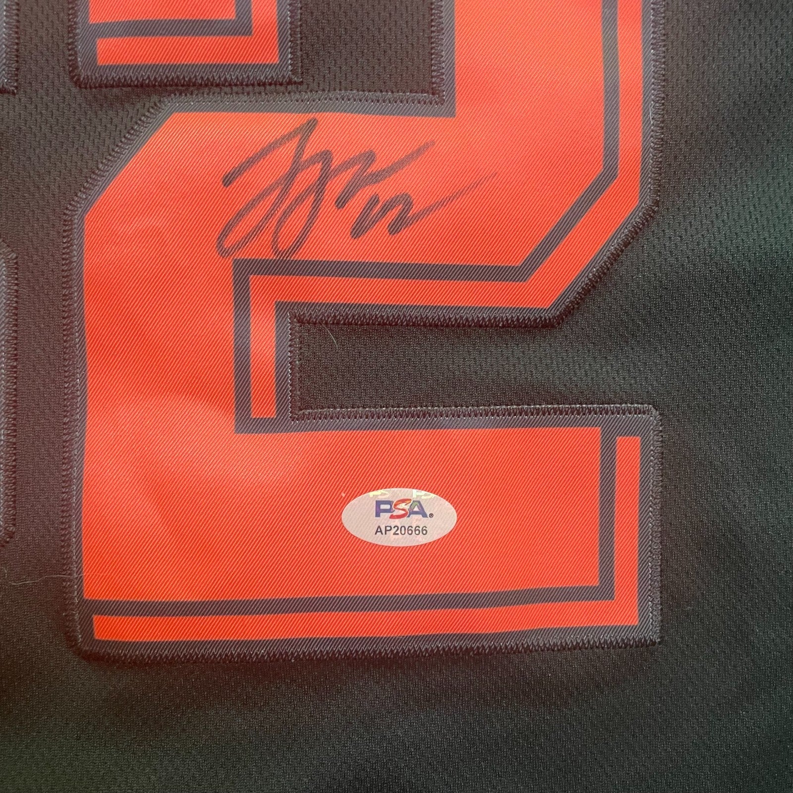 Logan Webb Signed Jersey PSA/DNA San Francisco Giants Autographed SF