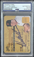 Matt Williams Signed Studio Gold #24 PSA/DNA Autographed Encapsulated SF Giants
