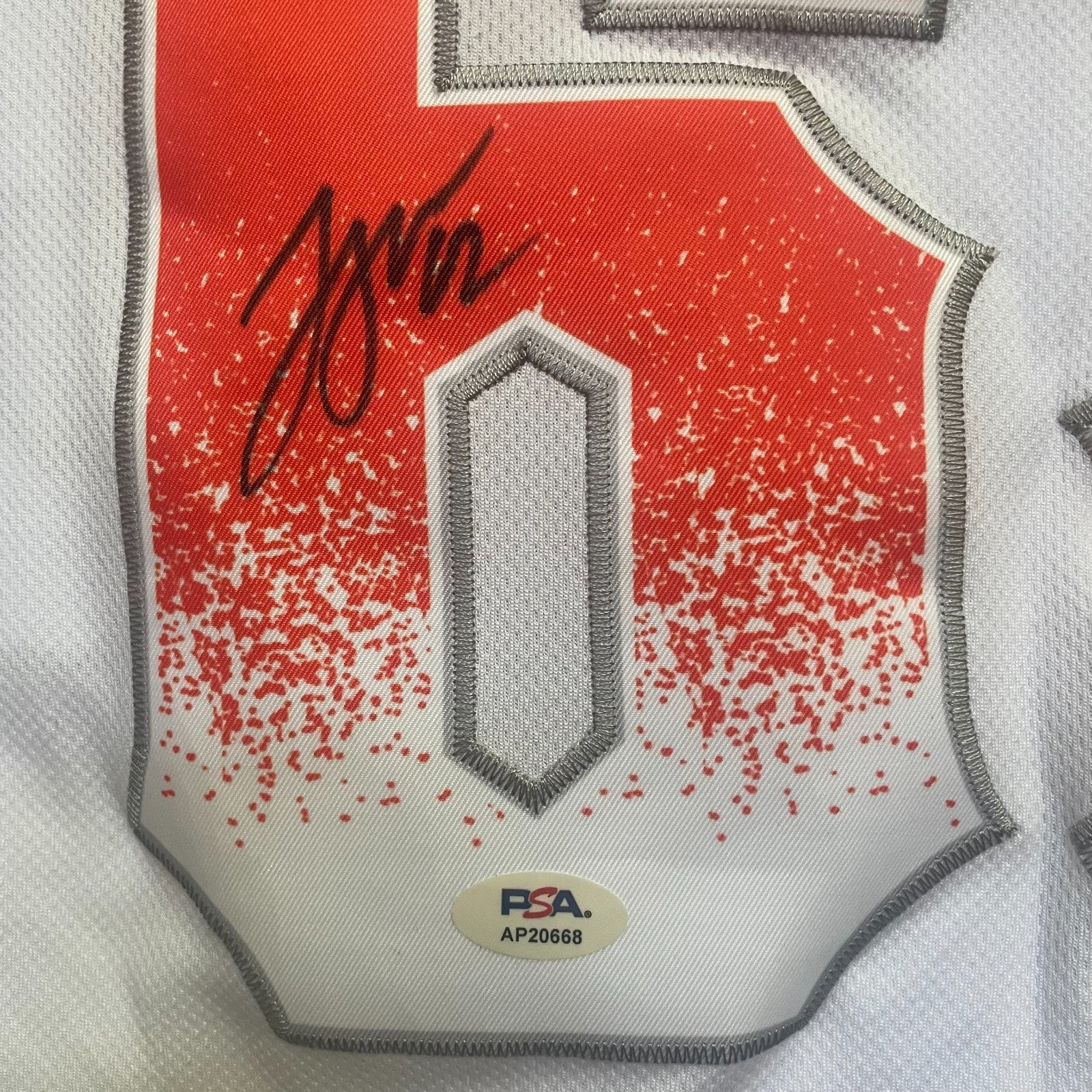 Logan Webb Signed Jersey PSA/DNA San Francisco Giants Autographed SF