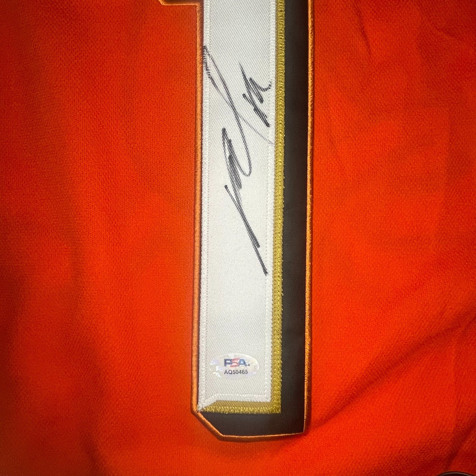 Lukas Dostal Signed Jersey PSA/DNA Autographed Anaheim Ducks