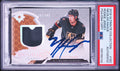 Nicolas Hague Signed 2019 UD Ultimate Collection PSA Patch Auto Autographed RC