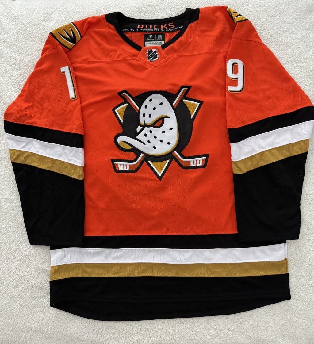 Troy Terry Signed Jersey PSA/DNA Autographed Anaheim Ducks