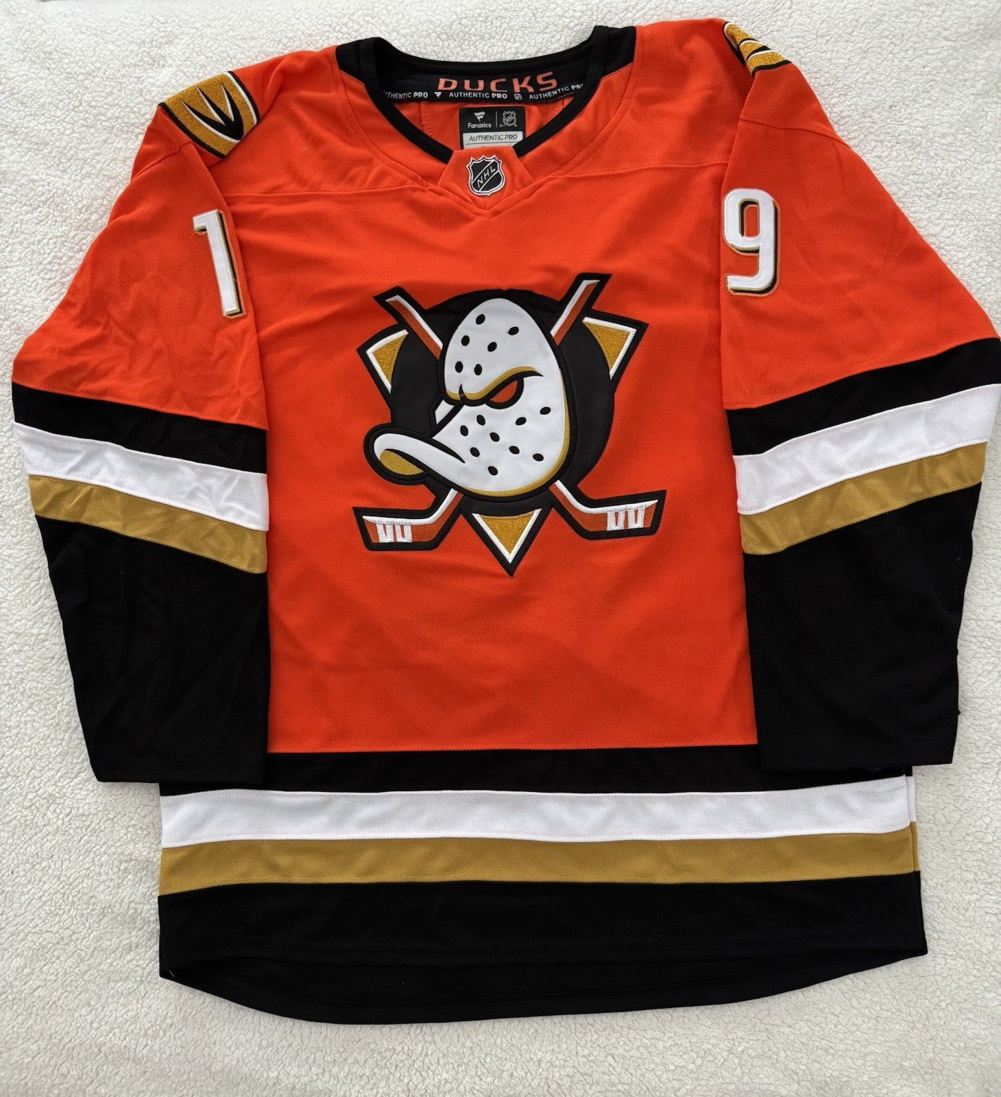 Troy Terry Signed Jersey PSA/DNA Autographed Anaheim Ducks