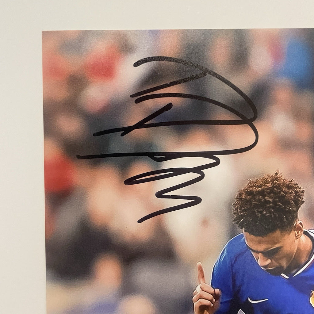 Desire Doue Signed 8x10 Photo PSA/DNA Autographed France PSG Désiré Doué