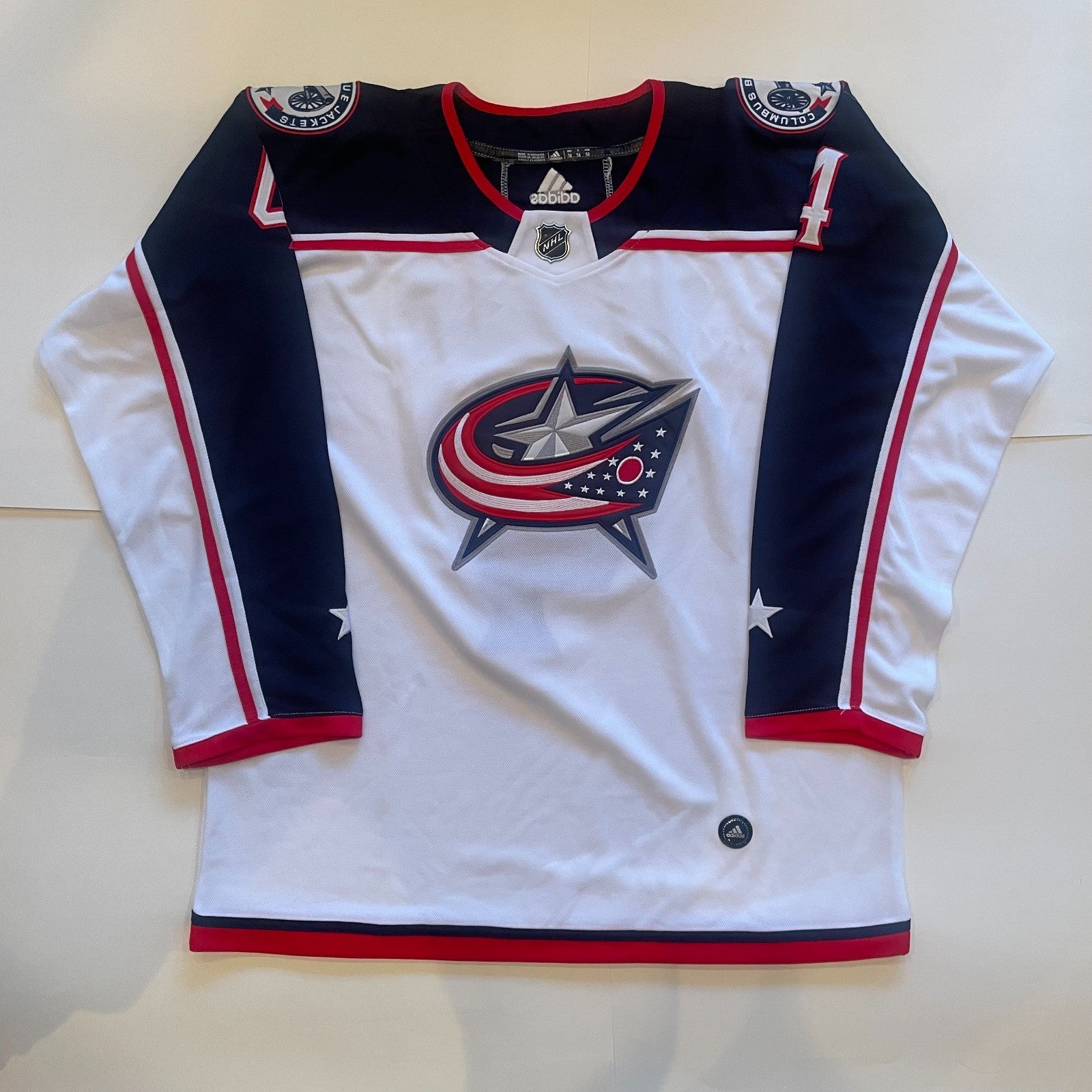 Cole Sillinger Signed Columbus Blue Jackets Jersey JSA COA Autographed