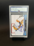Roman Josi Signed 2023 UD Canvas PSA Auto 10 #C330 Autographed Predators