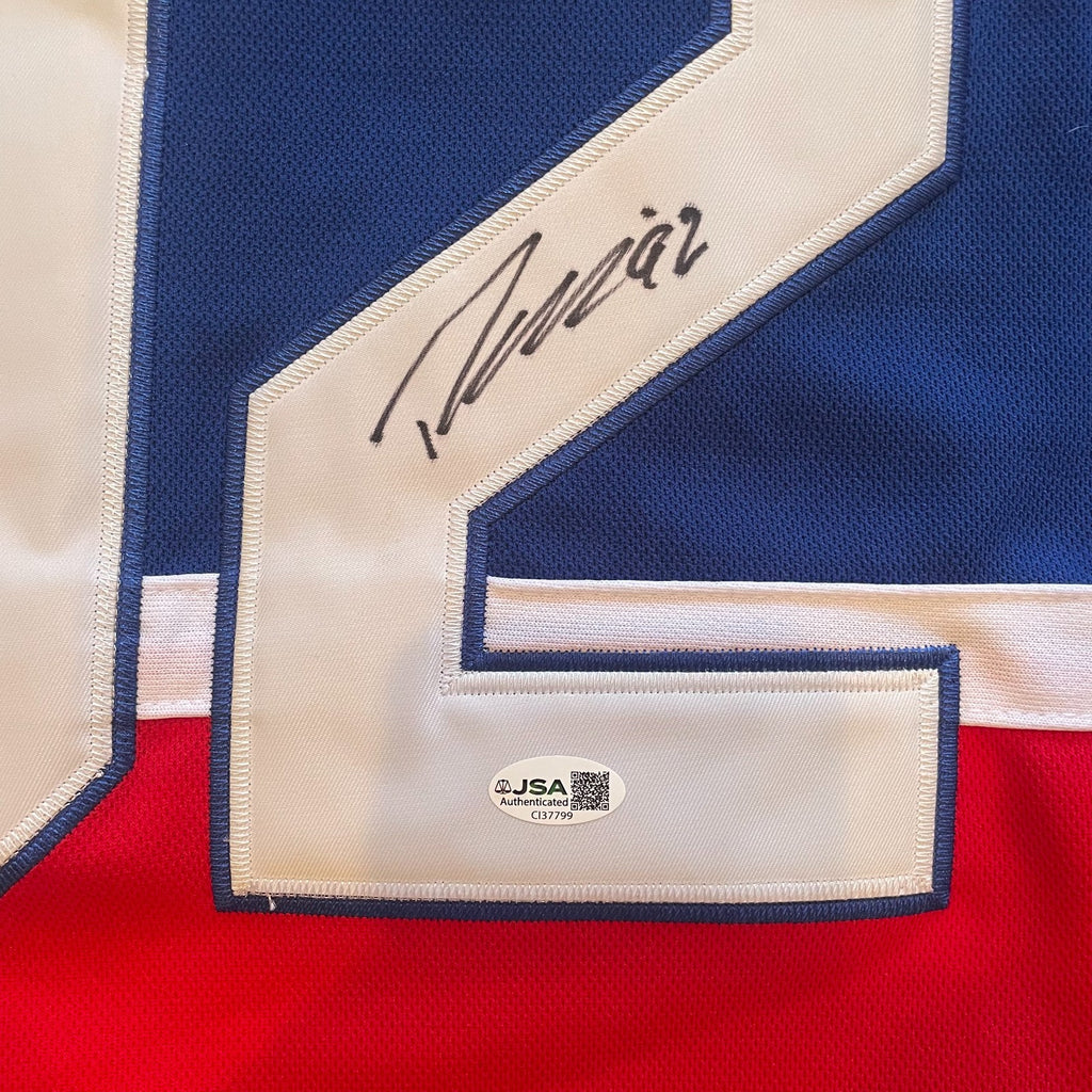 Patrik Laine Signed Jersey JSA COA Montreal Canadiens Autographed