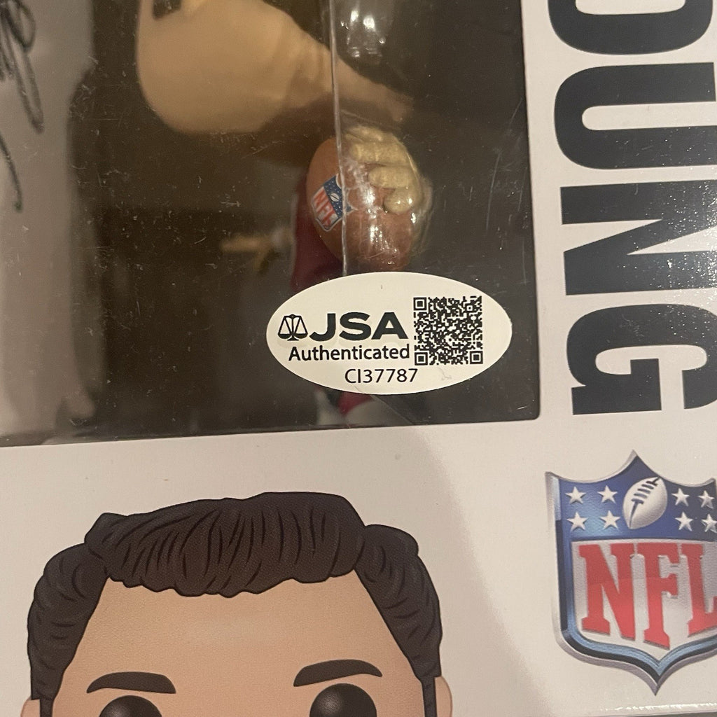 Steve Young Signed Funko POP JSA COA Autographed 49ers HOF Super Bowl Champ