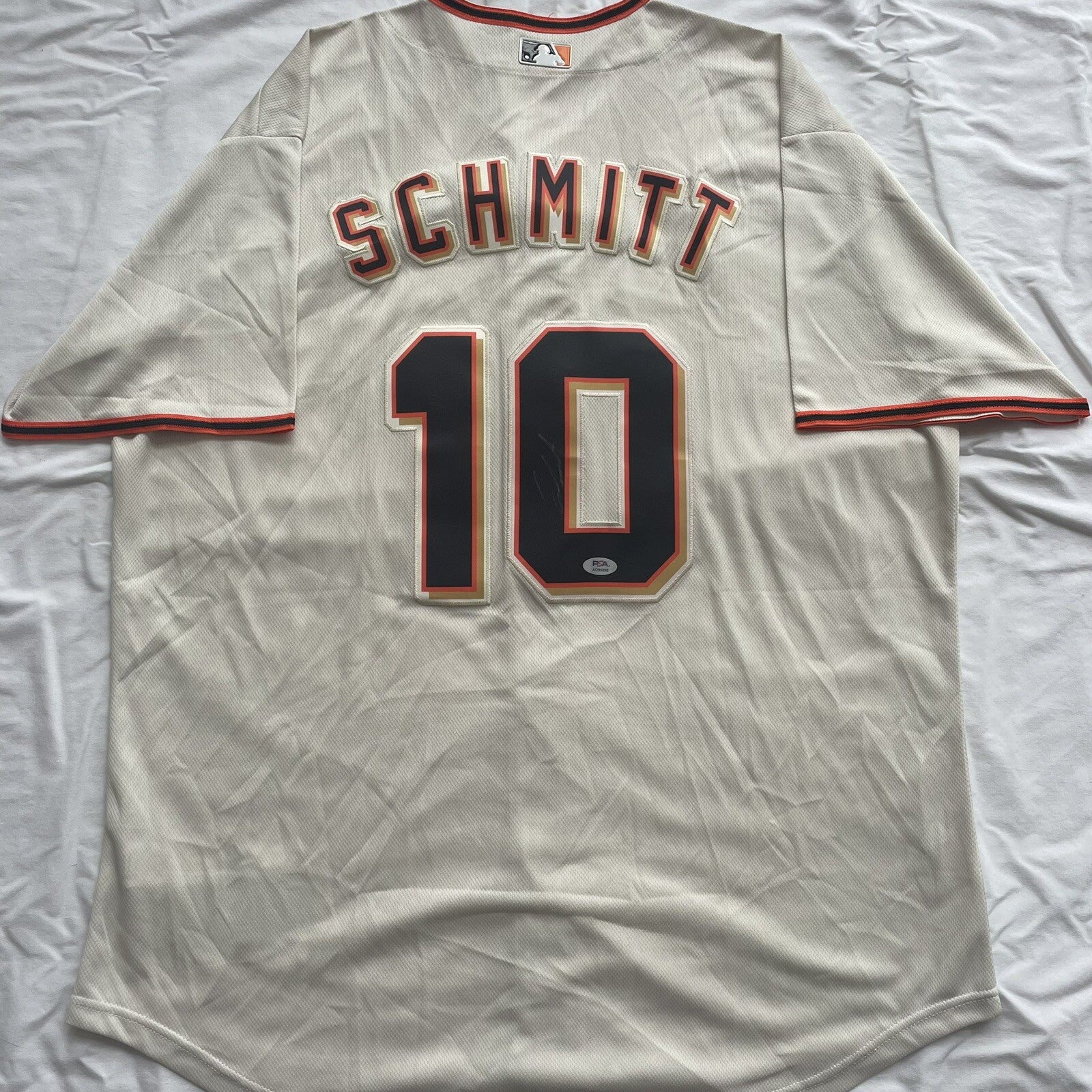Casey Schmitt Signed Jersey PSA/DNA San Francisco Giants Autographed SF