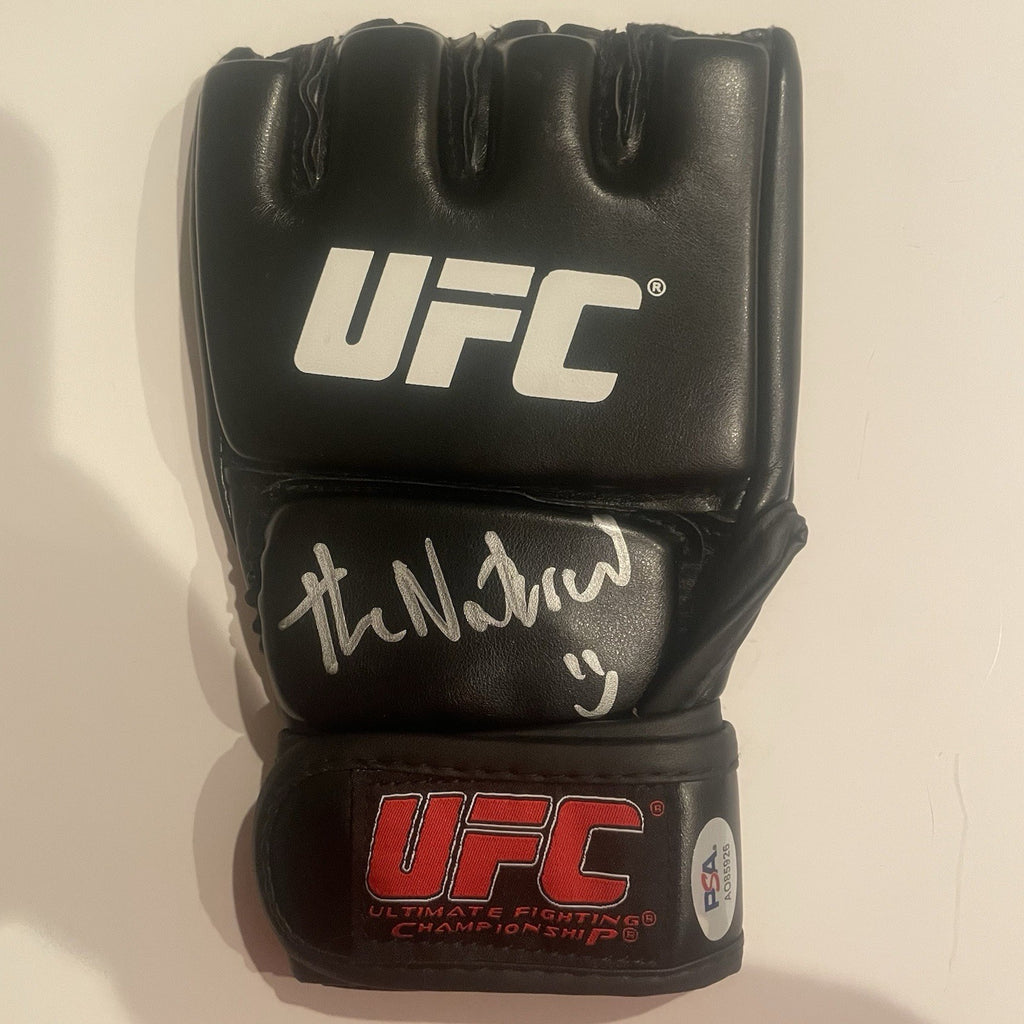 Caio Borralho Signed UFC Fight Glove PSA/DNA Autographed The Natural